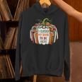 I Closed My Book To Be Here Fall Pumpkin Unisex Hoodie