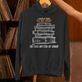 I Closed My Book To Be Here So This Better Be Good Unisex Hoodie