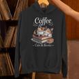 Coffee Cats And Books Cozy Calico Reader Love Cute Cat Unisex Hoodie Coffee Cats And Books Cozy Calico Reader Love Cute Cat Unisex Hoodie