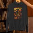 Comic Book Superhero Fall Season Leaf Blower Unisex Hoodie