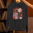 Coquette Teacher School Supplies Bows Books Globe Apple Cute Unisex Hoodie Coquette Teacher School Supplies Bows Books Globe Apple Cute Unisex Hoodie