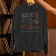 Cozy Bookish Fall Vibes Pumpkin Latte Books Autumn Reading Unisex Hoodie