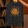 Cozy Readers Book Society Vintage Fall Books & Pumpkin Unisex Hoodie