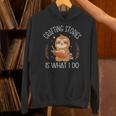 Crafting Stories Is What I Do Reading Writing Book Author Unisex Hoodie