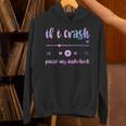If I Crash Pause My Audiobook Listener Bookish Book Lover Unisex Hoodie