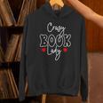 Crazy Book Lady Unisex Hoodie
