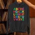 Cute ABCs Shirt Alphabet Colorful Letters Reading Books Kids Unisex Hoodie Cute ABCs Shirt Alphabet Colorful Letters Reading Books Kids Unisex Hoodie