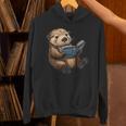 Cute Book Sea Otter Unisex Hoodie Cute Book Sea Otter Unisex Hoodie