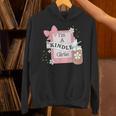 Cute Bookish Kindle Girlie Nerdy Read Book Lover Girl Women Unisex Hoodie