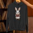 Cute Bookworm Bunny Reading For Kids And Teachers Unisex Hoodie Cute Bookworm Bunny Reading For Kids And Teachers Unisex Hoodie