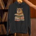 Cute Capybara Reading Books Animal Capybara Bookworms Unisex Hoodie Cute Capybara Reading Books Animal Capybara Bookworms Unisex Hoodie