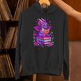 Cute Dragon Reading Books Bookworm Unisex Hoodie