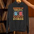 Cute Librarian Library Book Lover Keeper Of Endless Stories Unisex Hoodie Cute Librarian Library Book Lover Keeper Of Endless Stories Unisex Hoodie