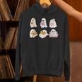 Cute Spooky Reading Book Halloween Fall Ghost Autumn Unisex Hoodie