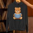 Cute Teddy Bear Reading Book Adorable For Readers Unisex Hoodie Cute Teddy Bear Reading Book Adorable For Readers Unisex Hoodie