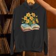 Daffodils Flowers Book Floral Unisex Hoodie Daffodils Flowers Book Floral Unisex Hoodie