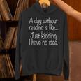 A Day Without Reading Is Like Book Readers Unisex Hoodie A Day Without Reading Is Like Book Readers Unisex Hoodie