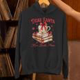 Dear Santa More Books Please Coquette Bow Books Christmas Unisex Hoodie