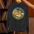 Dog Reading Book Rain Cozy Umbrella Cute Art Men Unisex Hoodie Dog Reading Book Rain Cozy Umbrella Cute Art Men Unisex Hoodie