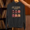 I Dont Like Morning People Introvert Coffee Lover Antisocial Unisex Hoodie