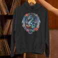 Dragon Reading Book Girls Kids Bookworm Book Lover Unisex Hoodie