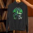 Dragon Reading Books Bookworm Unisex Hoodie
