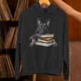 Dutch Shepherd Books Reading Dog Breed Graphic Unisex Hoodie