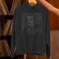 Edgar Allen Poe & Raven Reading Bookworm Reader Unisex Hoodie