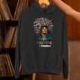 Education Is Freedom History Month Teacher Books Afro For Men Women Unisex Hoodie