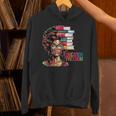 Education Is Freedom History Month Teacher Books Afro Unisex Hoodie