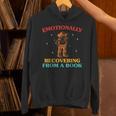 Emotionally Recovering From A Book Frog Unisex Hoodie