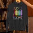 Equality Hurts No One Book Flower Rainbow Pride Month LGBTQ Unisex Hoodie Equality Hurts No One Book Flower Rainbow Pride Month LGBTQ Unisex Hoodie