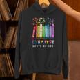 Equality Hurts No One Floral Books LGBTQ Pride Human Rights Unisex Hoodie Equality Hurts No One Floral Books LGBTQ Pride Human Rights Unisex Hoodie