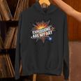 Explosions Are My Art Comic Book Boom Unisex Hoodie