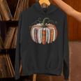 Fall Book Pumpkin Halloween Teacher Librarian Thanksgiving Unisex Hoodie