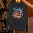 Fantasy Drama Tragedy Books Subtle Reader Librarian Flower Unisex Hoodie