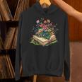 Floral Book Bloom Wildflowers Literature Nature Fantasy Unisex Hoodie Floral Book Bloom Wildflowers Literature Nature Fantasy Unisex Hoodie