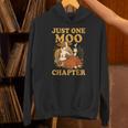 Floral Cow Reading Pun Just One More Chapter Cozy Book Lover Unisex Hoodie Floral Cow Reading Pun Just One More Chapter Cozy Book Lover Unisex Hoodie