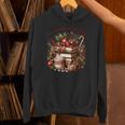 Fully Booked For Christmas Cozy Holiday Books Winter Reading Unisex Hoodie