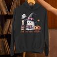 Ghost Reading Book Coquette Bow Halloween Girl Toddler Kid Unisex Hoodie Ghost Reading Book Coquette Bow Halloween Girl Toddler Kid Unisex Hoodie