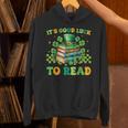 Goods Luck Read Librarian Book Patrick Days Shamrock Clover Unisex Hoodie