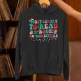 Groovy Christmas Most Likely To Read A Book On Christmas Unisex Hoodie Groovy Christmas Most Likely To Read A Book On Christmas Unisex Hoodie