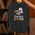 Halloween Teacher Women Cute Reading Ghost Read More Books Unisex Hoodie Halloween Teacher Women Cute Reading Ghost Read More Books Unisex Hoodie