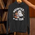 Haunted By My TBR Cute Ghost Book Reading Teacher Halloween Unisex Hoodie
