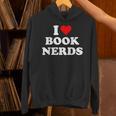 I Heart Book Nerds Book Readers Cute Unisex Hoodie