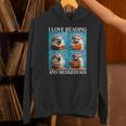 Hedgehog Love Reading And Hedgehogs Child Book Lover Unisex Hoodie Hedgehog Love Reading And Hedgehogs Child Book Lover Unisex Hoodie