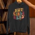 Hot Girls Read Aesthetic Book Lover Reading Unisex Hoodie
