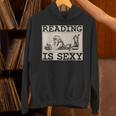 Hot Pin Up Girl Comic Book Vintage Reading Is Sexy Unisex Hoodie