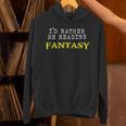 I'd Rather Be Reading Fantasy Epic Magic Book Lover Geek Unisex Hoodie I'd Rather Be Reading Fantasy Epic Magic Book Lover Geek Unisex Hoodie