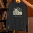 I'm Booked Tonight Cozy Floral Book Lover Graphic Unisex Hoodie I'm Booked Tonight Cozy Floral Book Lover Graphic Unisex Hoodie